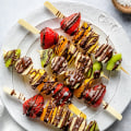 How to Make Delicious Fruit Kabobs with Chocolate Sauce for Your Next DIY BBQ